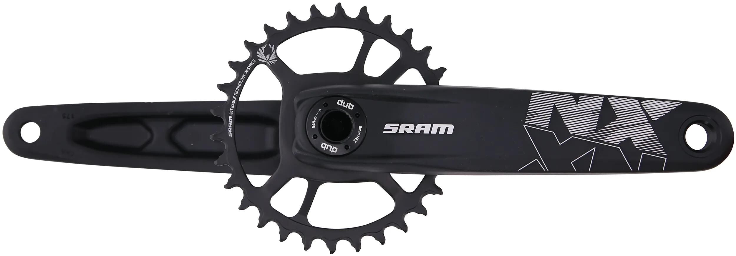Sram kettenradgarnitur nx eagle krg nx eagle dub 30 z. 175 mm 4 fat bike
