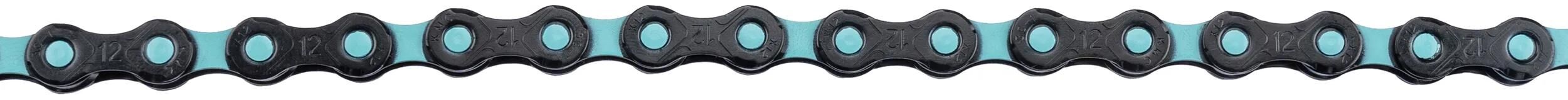 Kmc ketting dlc12 chain dlc12 126 links bl. light blue
