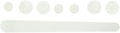 Contec kettenstreben- rahmenschutz-set full screen ct frame prot.full screen set, transparent