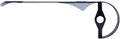 Hebie kettingscherm 38tds 180mm 0394 alu zwart
