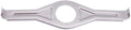 Hebie steckbrille bracket front 219 mm zinced bsa