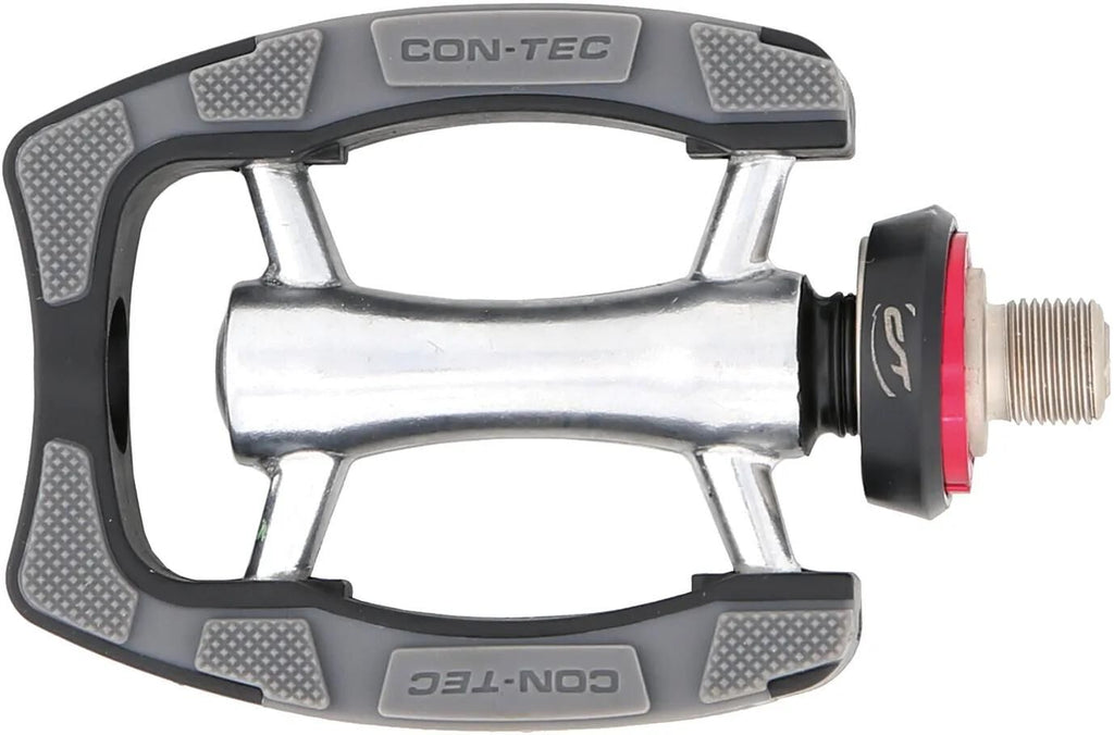 Contec pedal 1trip qr ct pedals 1trip qr mtb trekking alu blk silv