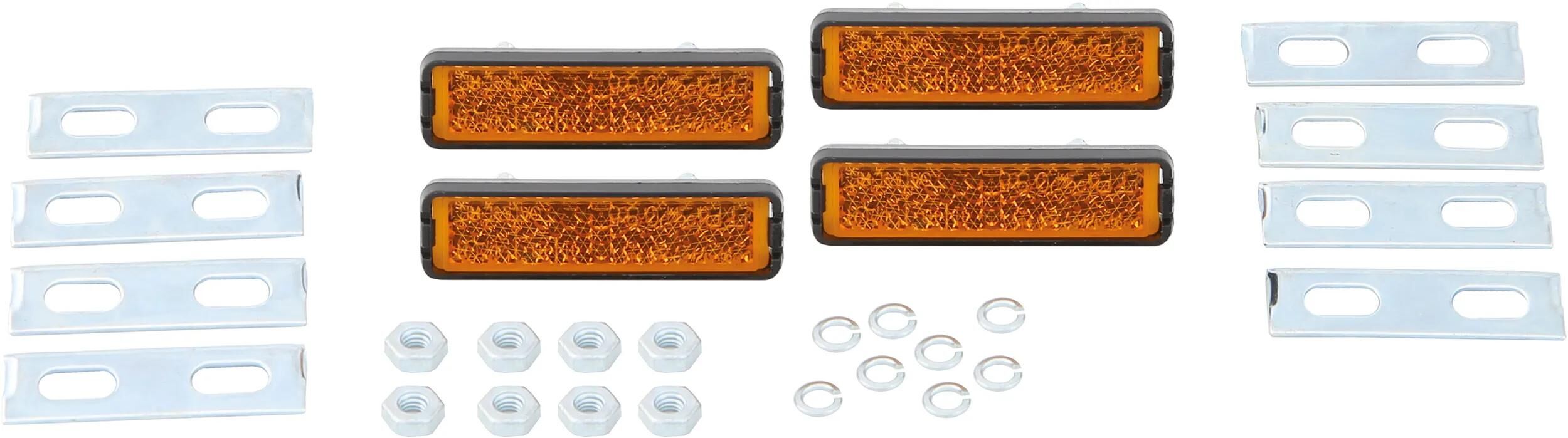 Contec pedalreflektoren p-reflex ct pedal reflector screw mount. set a 4pcs