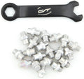 Contec pedalpins r-pins select ct pedal pins r-pins alu silver 20pcs in.key