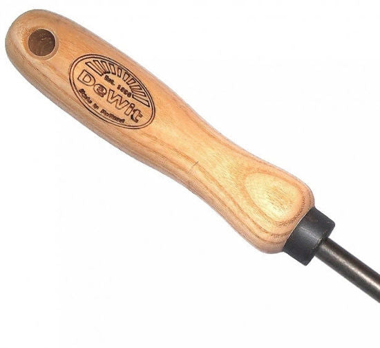 De wit aspergesteker met essen houten handvat van 140mm dewit
