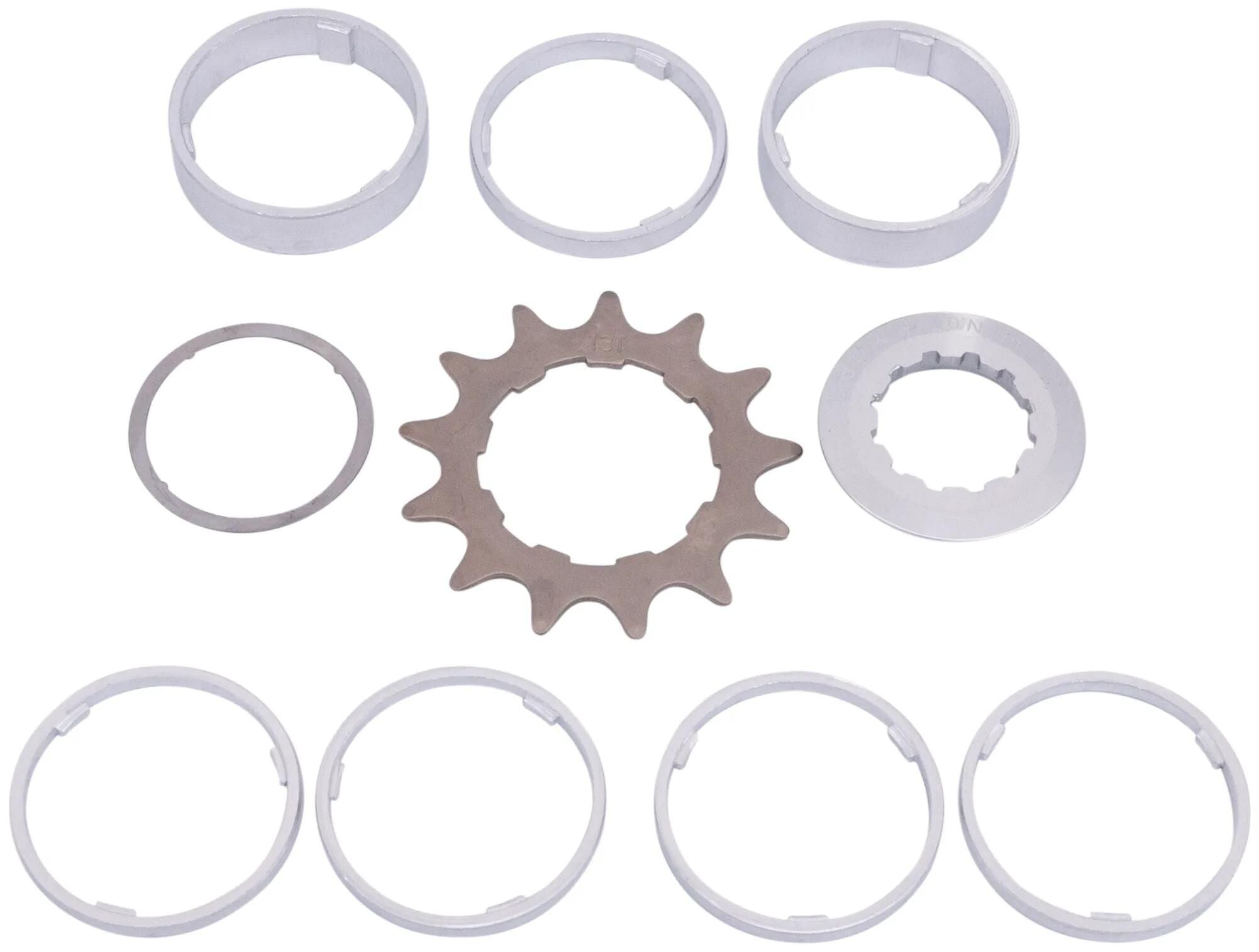 Point steek-tandwiel sprocket w.spacer set 13t