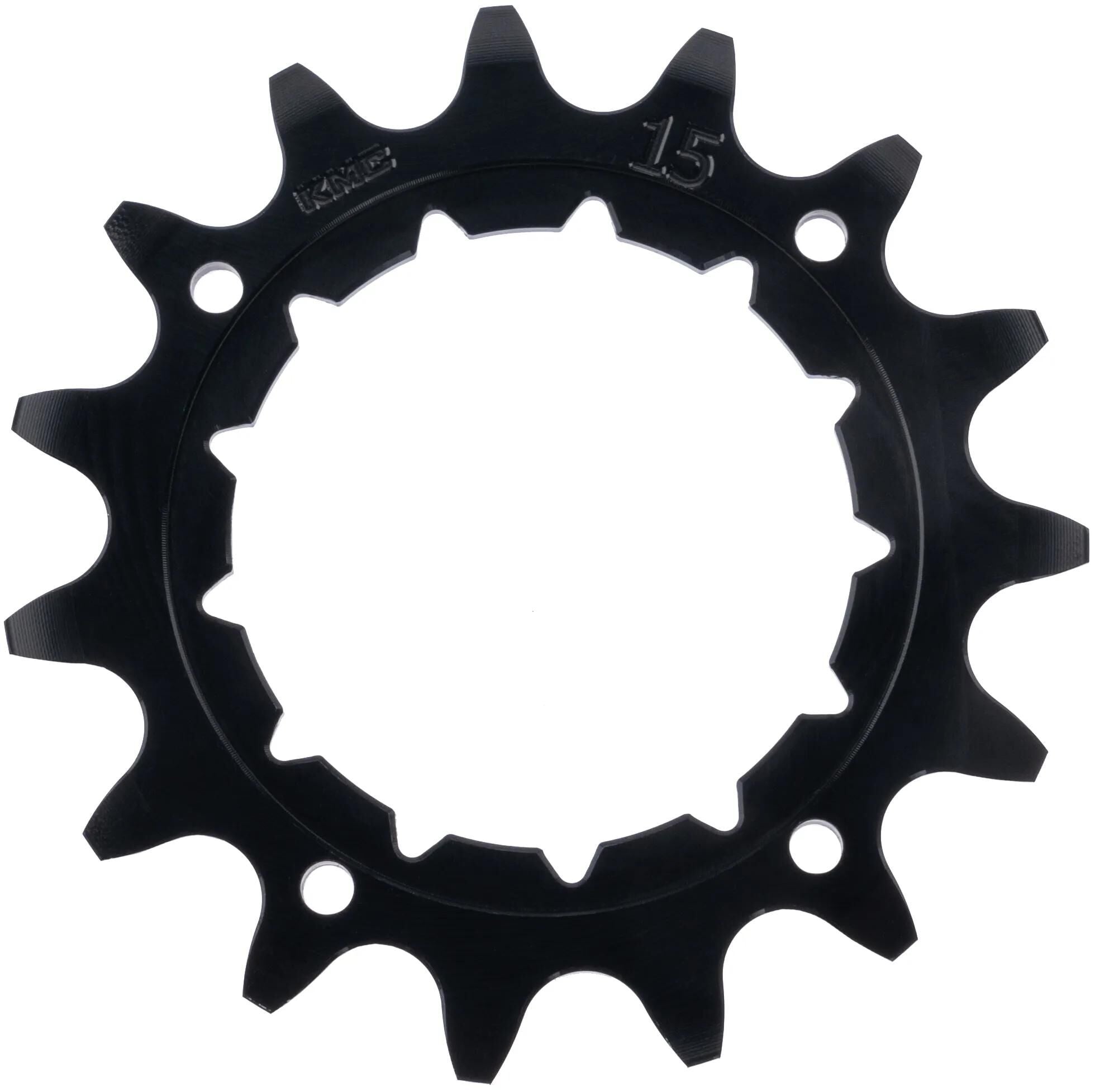 Kmc steck-zahnkranz sprocket rohloff 1 2 x 1 8 15 teeth alu