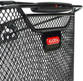 Klickfix mand city max rear basket r k city max black