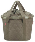 Reisenthel korb bikebasket bikebasket rhombus olive klickfix