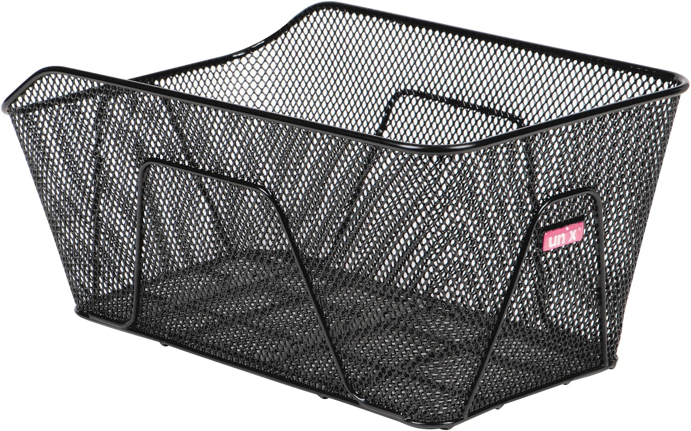 Unix korb romano rear basket romano black