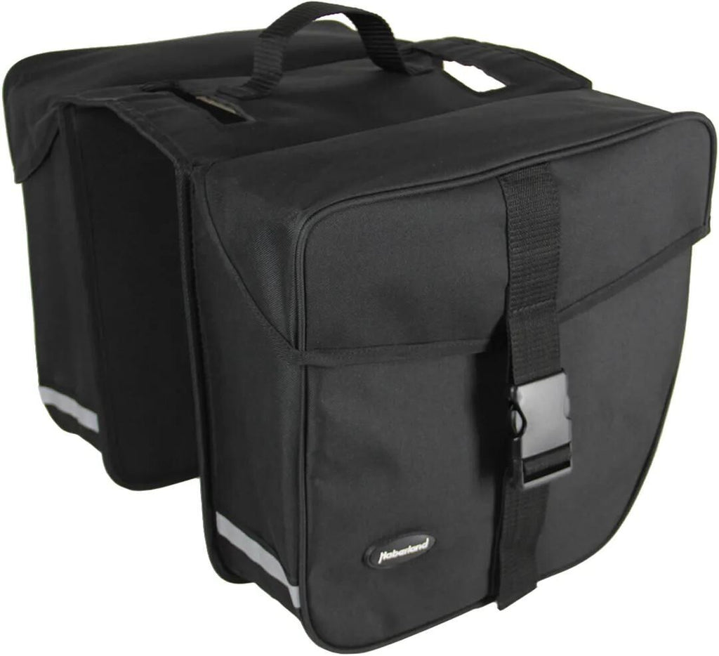 Haberland doppeltasche e-bike m double bag e-bike m black