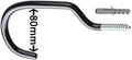 Point deckenhaken xl ceiling hook xl black silver