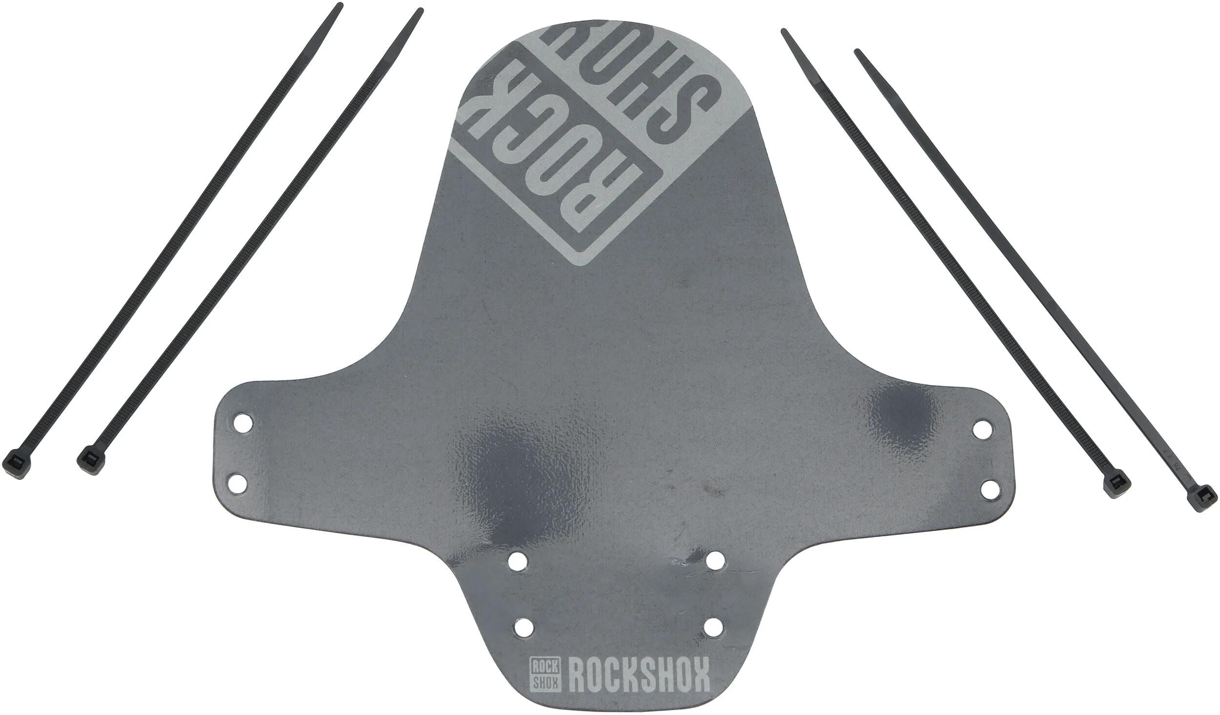 Rockshox steekspatbord fender clip-on fender rs black grey