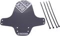 Rockshox steckschutzblech fender clip-on fender rs black silver glossy