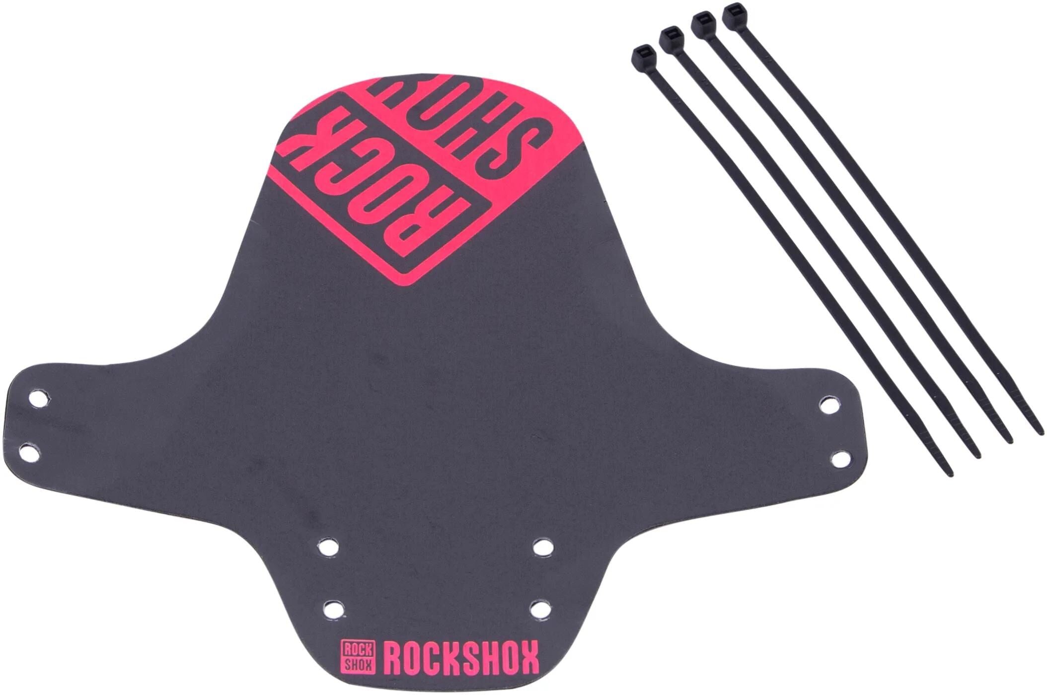 Rockshox steckschutzblech fender clip-on fender rs black neon pink