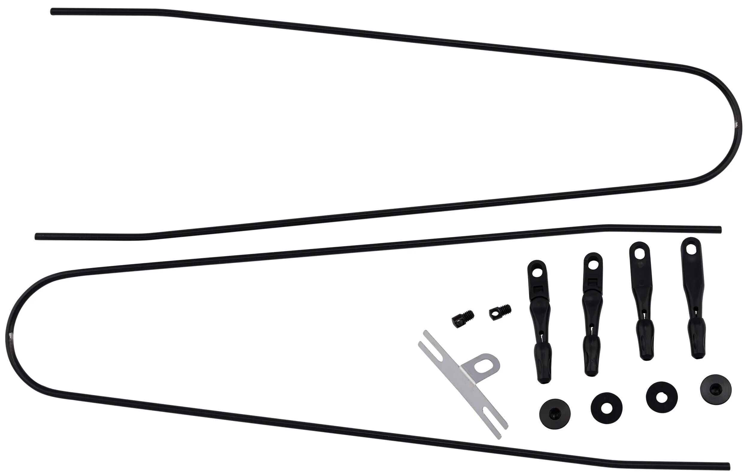 Contec befestigungsstrebensatz splash protect dlx ct strut set f. splash prot. dlx 48 55mm black