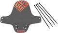 Rockshox steckschutzblech fender clip-on fender rs black red orange gradient