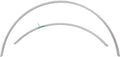 Curana schutzblech-set clite fender set c-lite,28 ,55mm,sil.