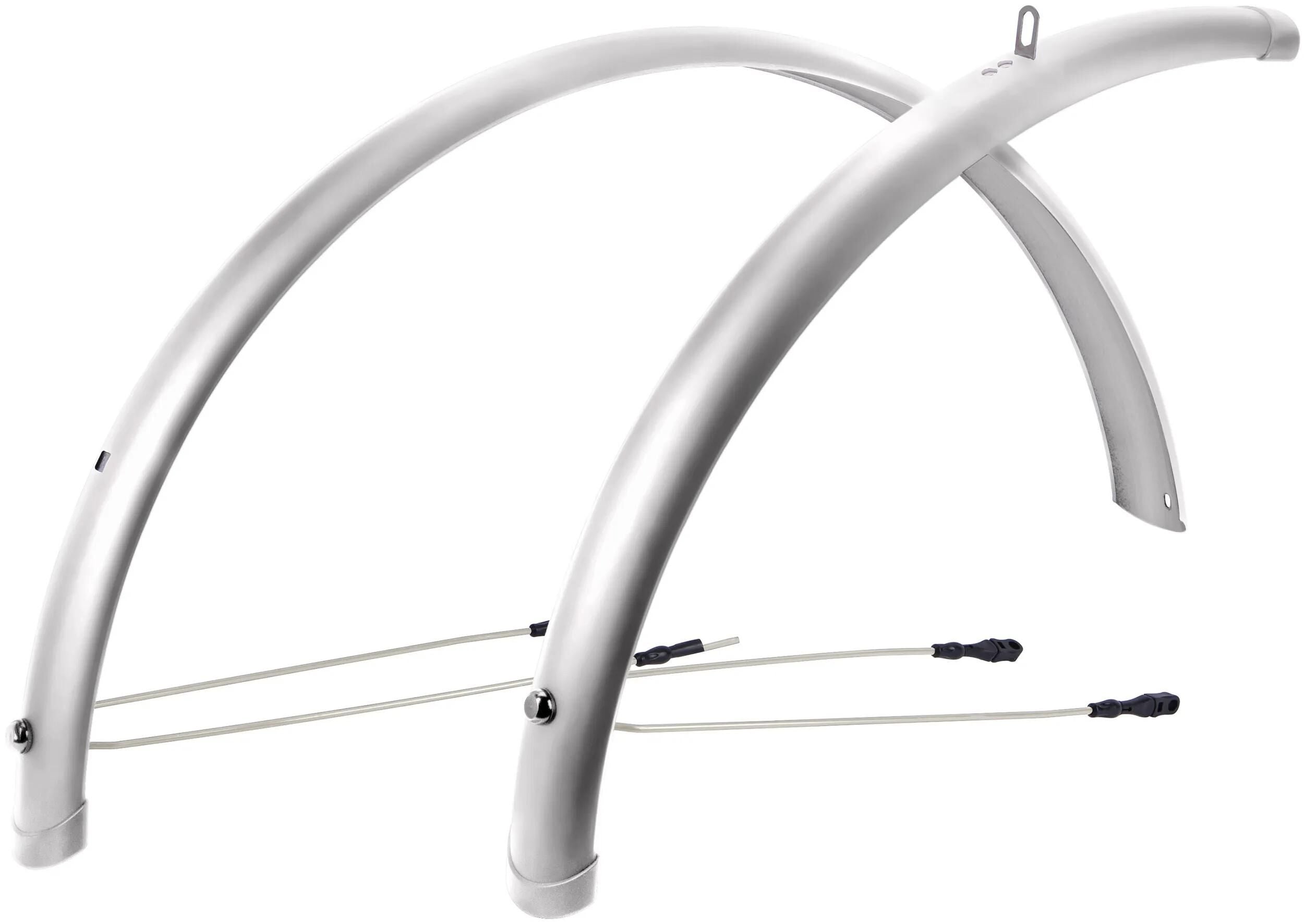 Contec schutzblech-set splash protect ct fender splash prot. 20 54mm silver shiny