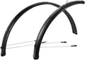 Contec schutzblech-set splash protect ct fender splash prot. 26 54mm black shiny