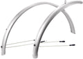 Contec schutzblech-set splash protect ct fender splash prot. 26 60mm silver shiny