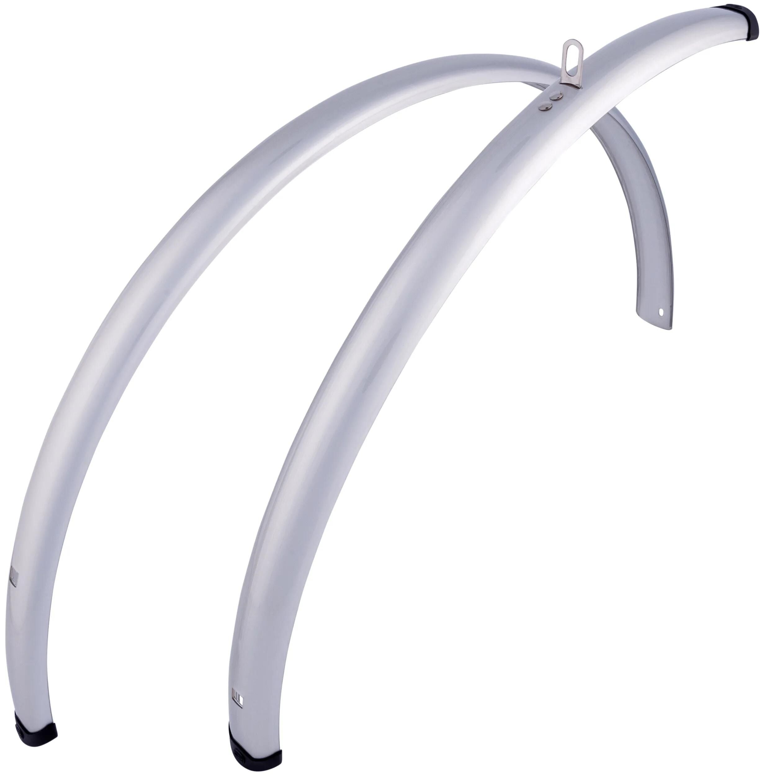 Contec schutzblech-set splash protect ct fender splash prot. 28 42mm silver shiny