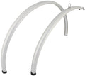 Contec schutzblech-set splash protect ct fender splash prot. 28 35mm silver shiny