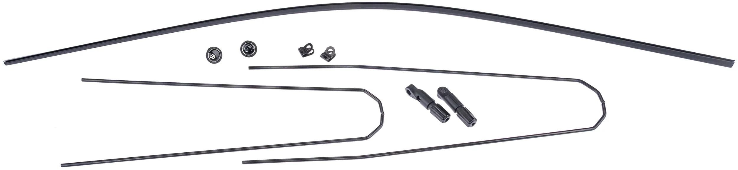 Curana schutzblech-set clite c lite fender set 28 60mm incl ilu rüli