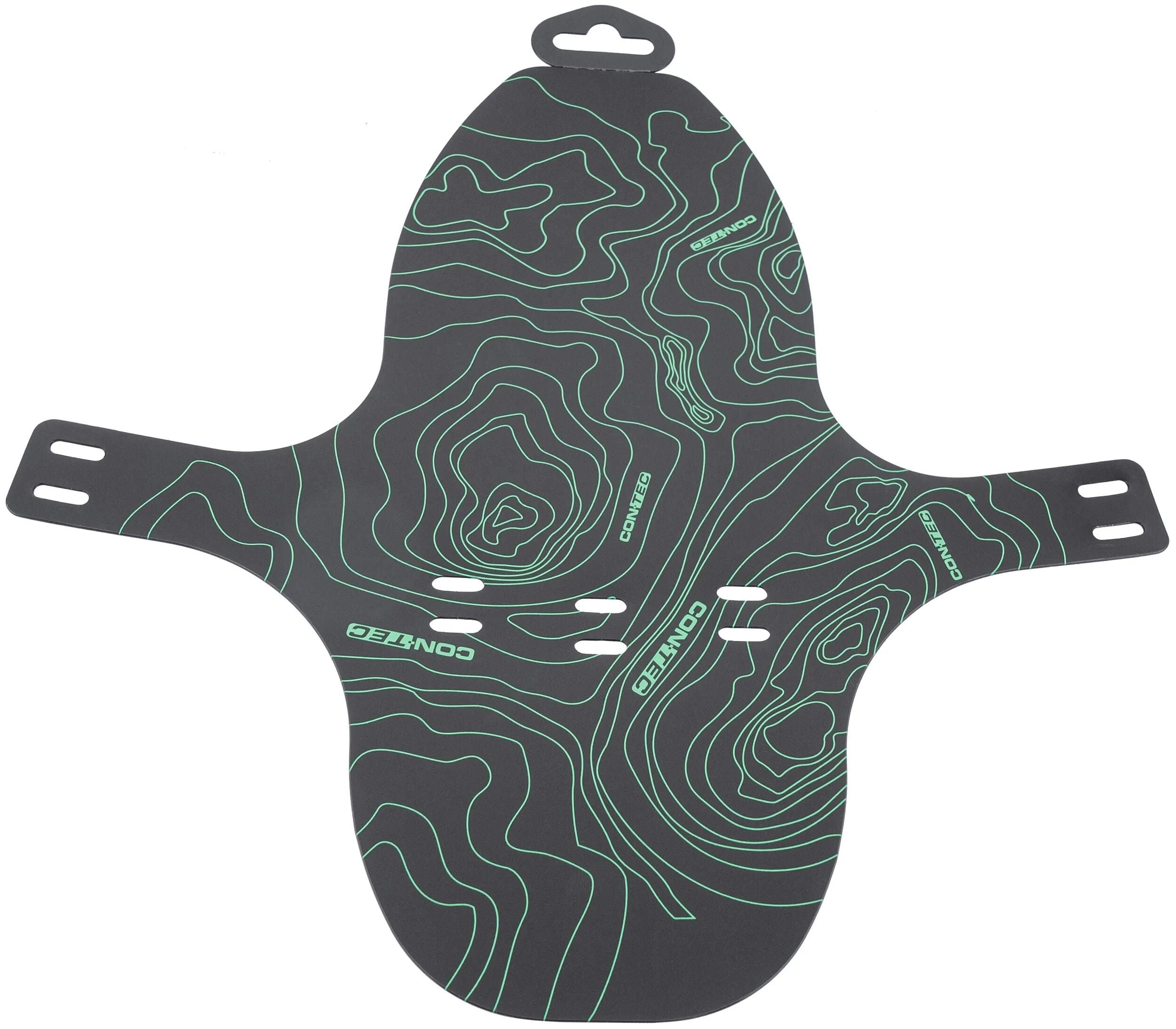 Contec spritzschutz specter ct splash guard specter lines. black green