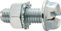 Fix-nippel sechskantschraube hex washer head screw 15mm w.toothed nut