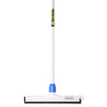 Mm eurotool vloertrekker kunststof 35cm zwart rubber mm steel 140cm