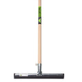 Mm eurotool vloertrekker metaal 35cm zwarte rubber mm steel 150cm