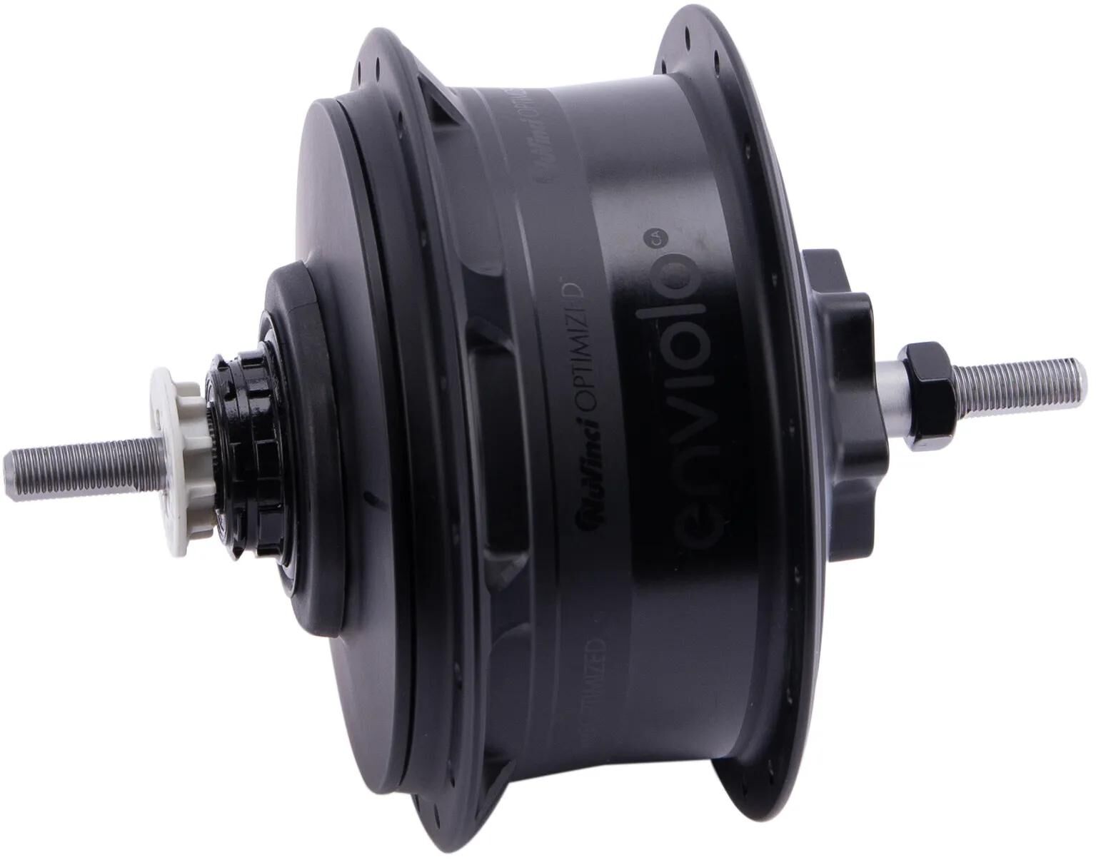 Enviolo getriebenabe heavy duty hub hd 32l black matt rim disc