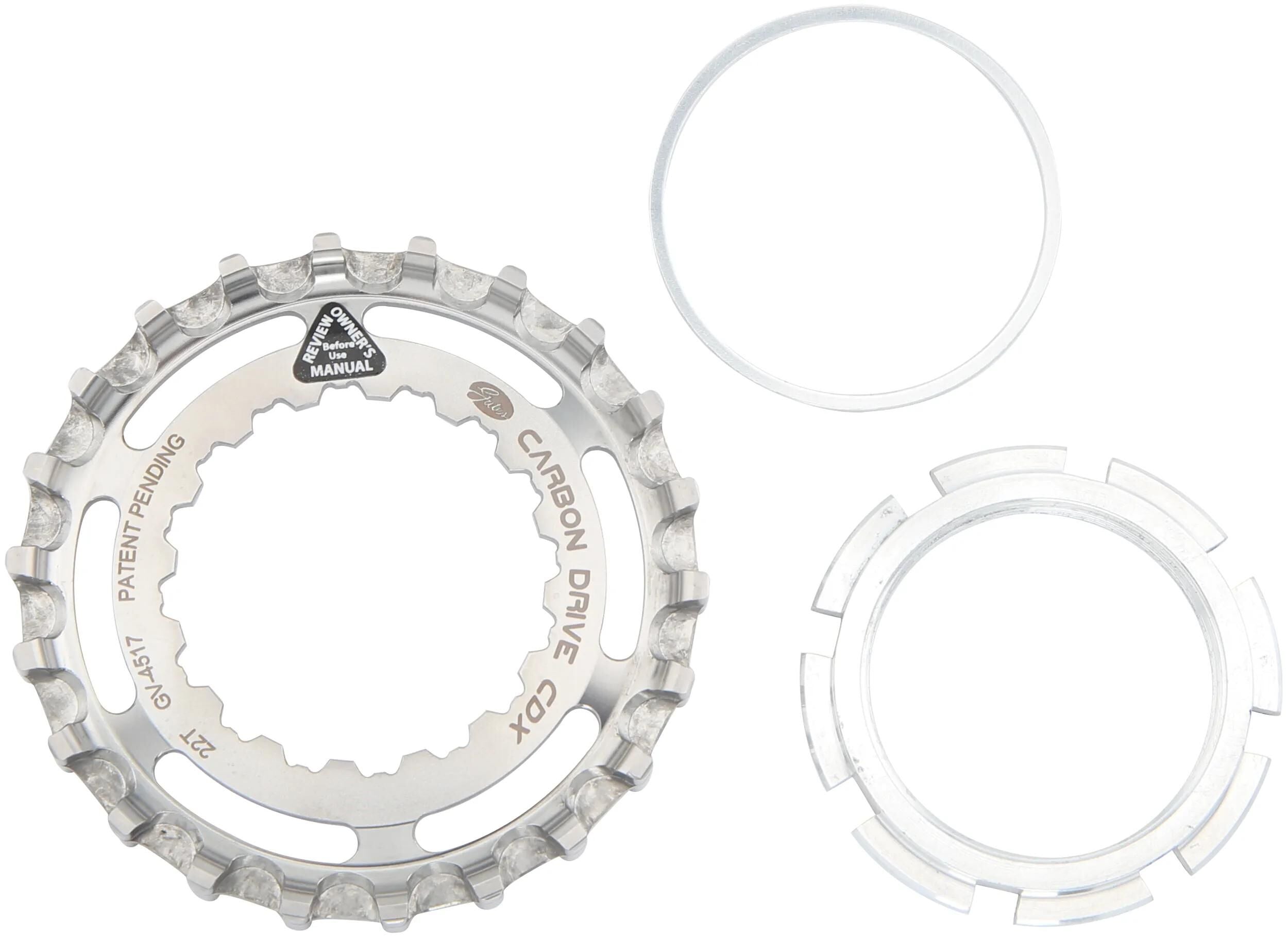 Gates Kettenrad CDX 22T Bosch Gen. 2 inkl. Distanzring-Set