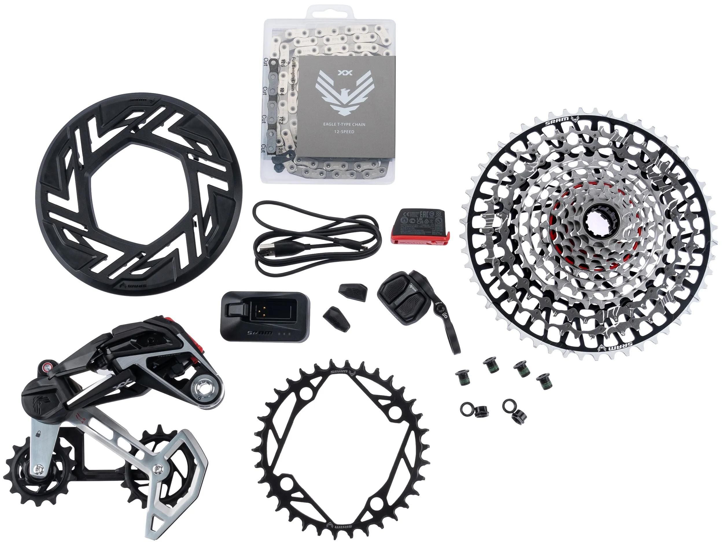 Sram schaltgruppen-set xx eagle axs transmission e-bike set xx eagle 104 bcd axs tm without cranks