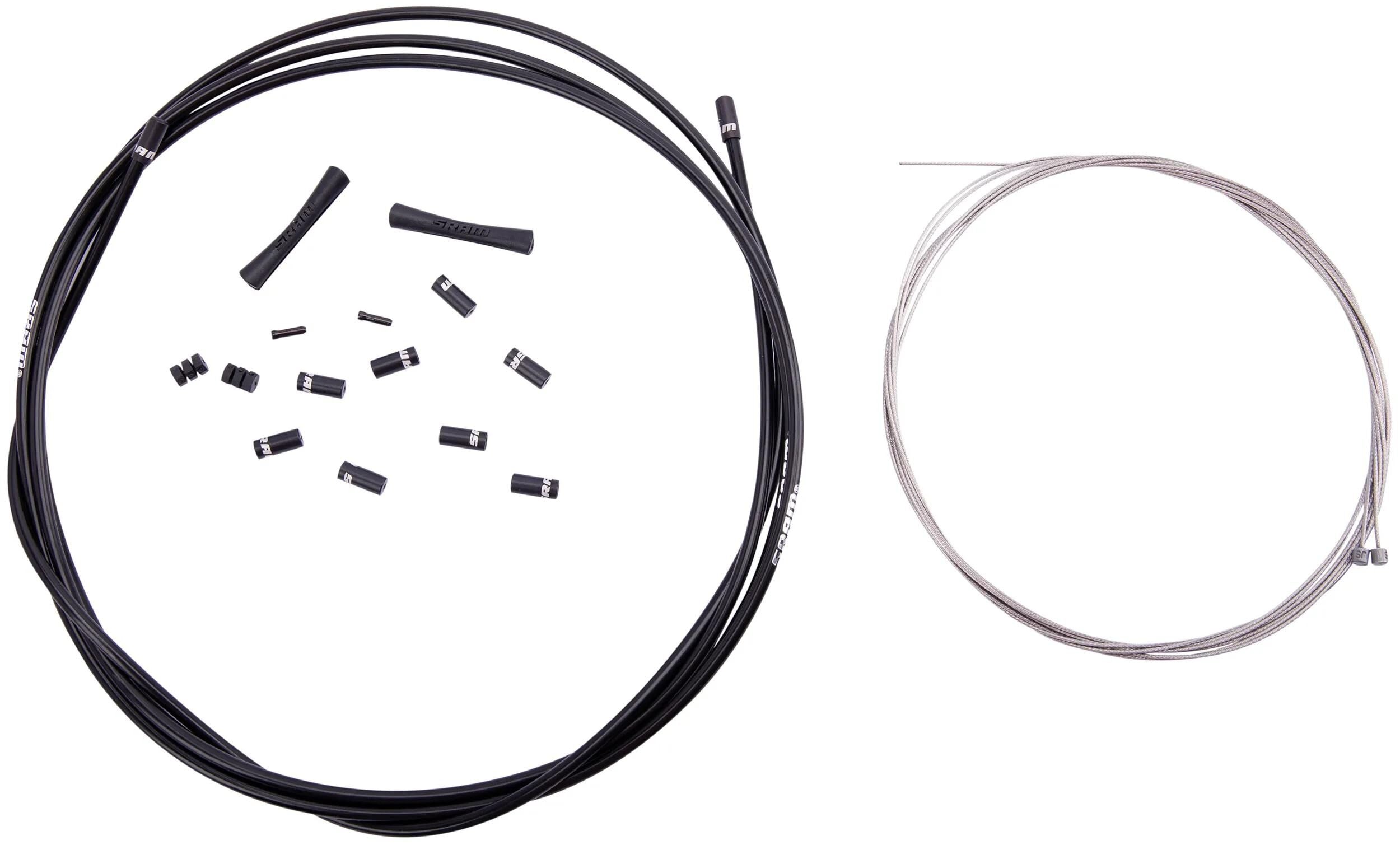 Sram versnellingskabel-set derail.cable 1500 2300mm black