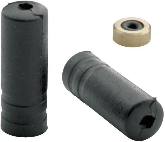 Elvedes Kabelkappe 4,3 mm PVC schwarz versiegelt (100 Stück)