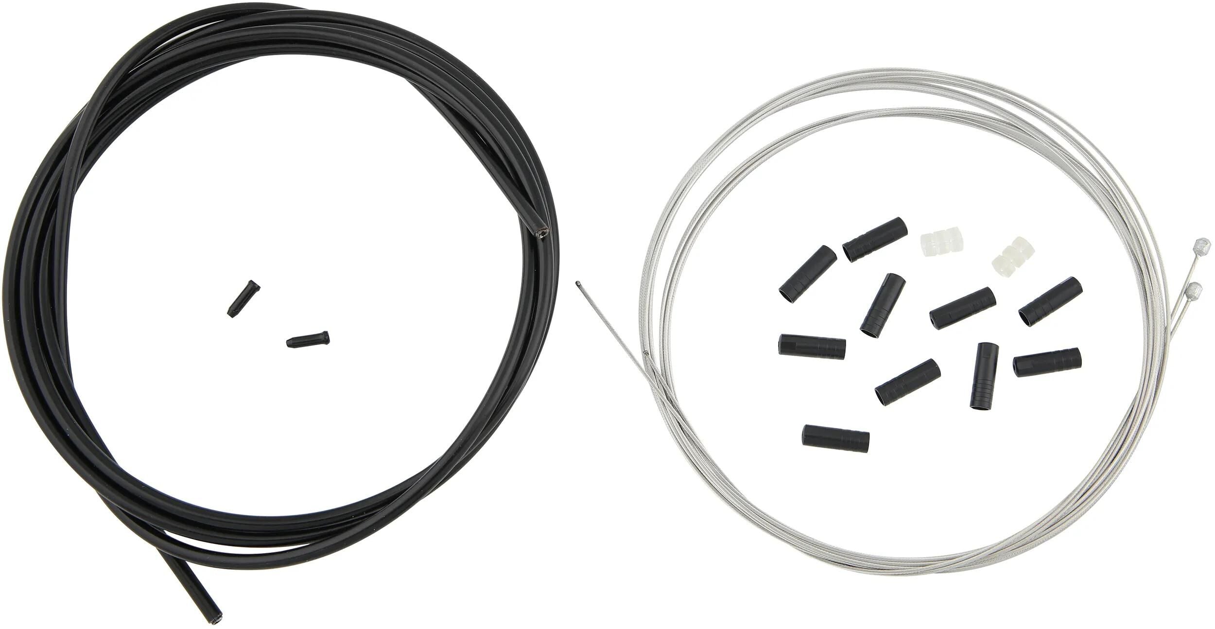 Contec schaltzug-set shift+ ct shift+ set stainless 1,1mx2275 mm black