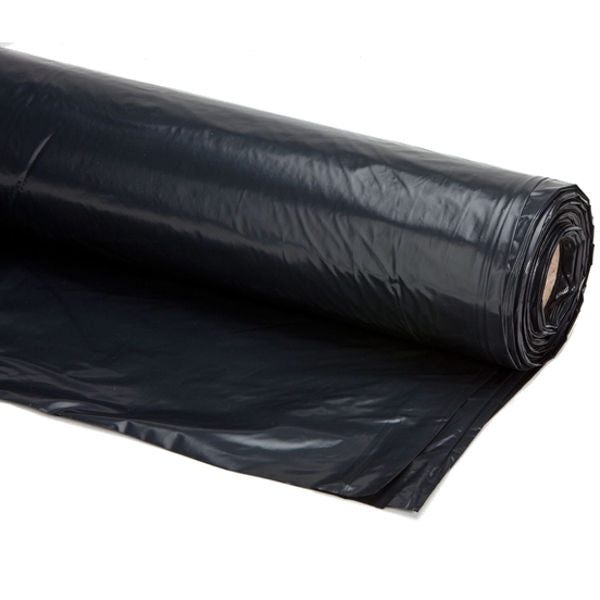 Plastic bouwfolie zwart 010 50x6m
