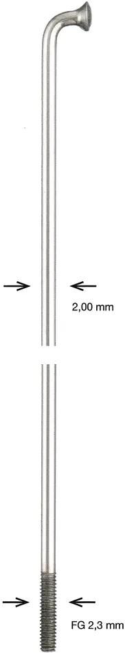 Alpina speiche spoke sst 2x278 mm