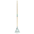 Mm eurotool gazonhark mm verstelbaar 22tds plat met steel 150cm