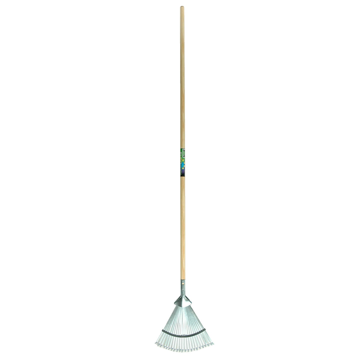Mm eurotool gazonhark mm verstelbaar 22tds plat met steel 150cm