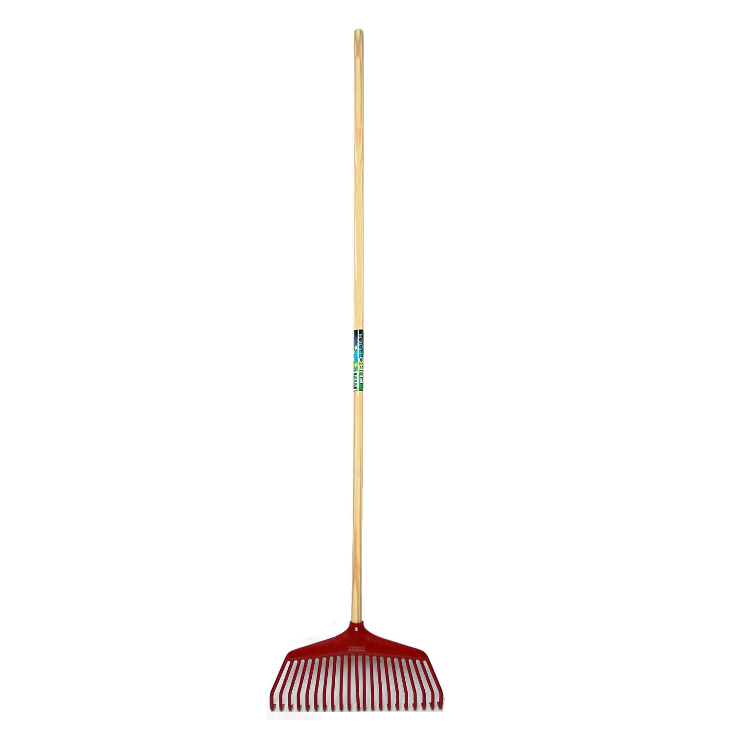 Mm eurotool gazonhark nylon fiskars met steel hout 150cm
