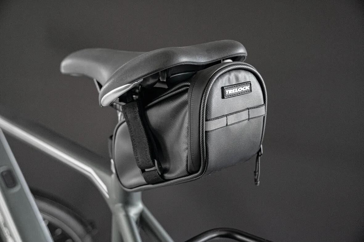 Trelock einsteckkette zr 355 plug-in chain zr355 150cm + saddle bag