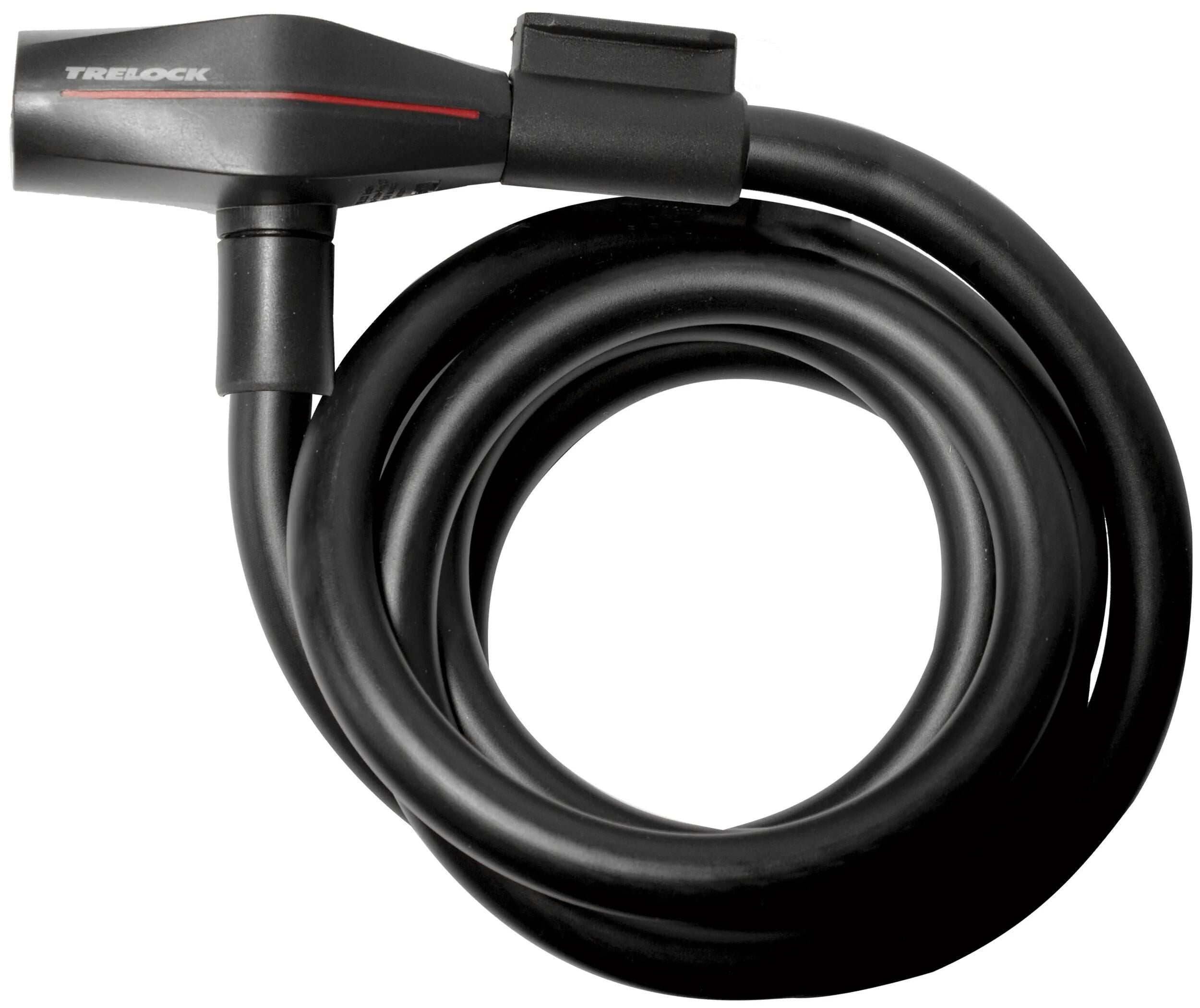 Trelock spiralkabelschloss sk 415 curly cable lock sk 415 2 keys