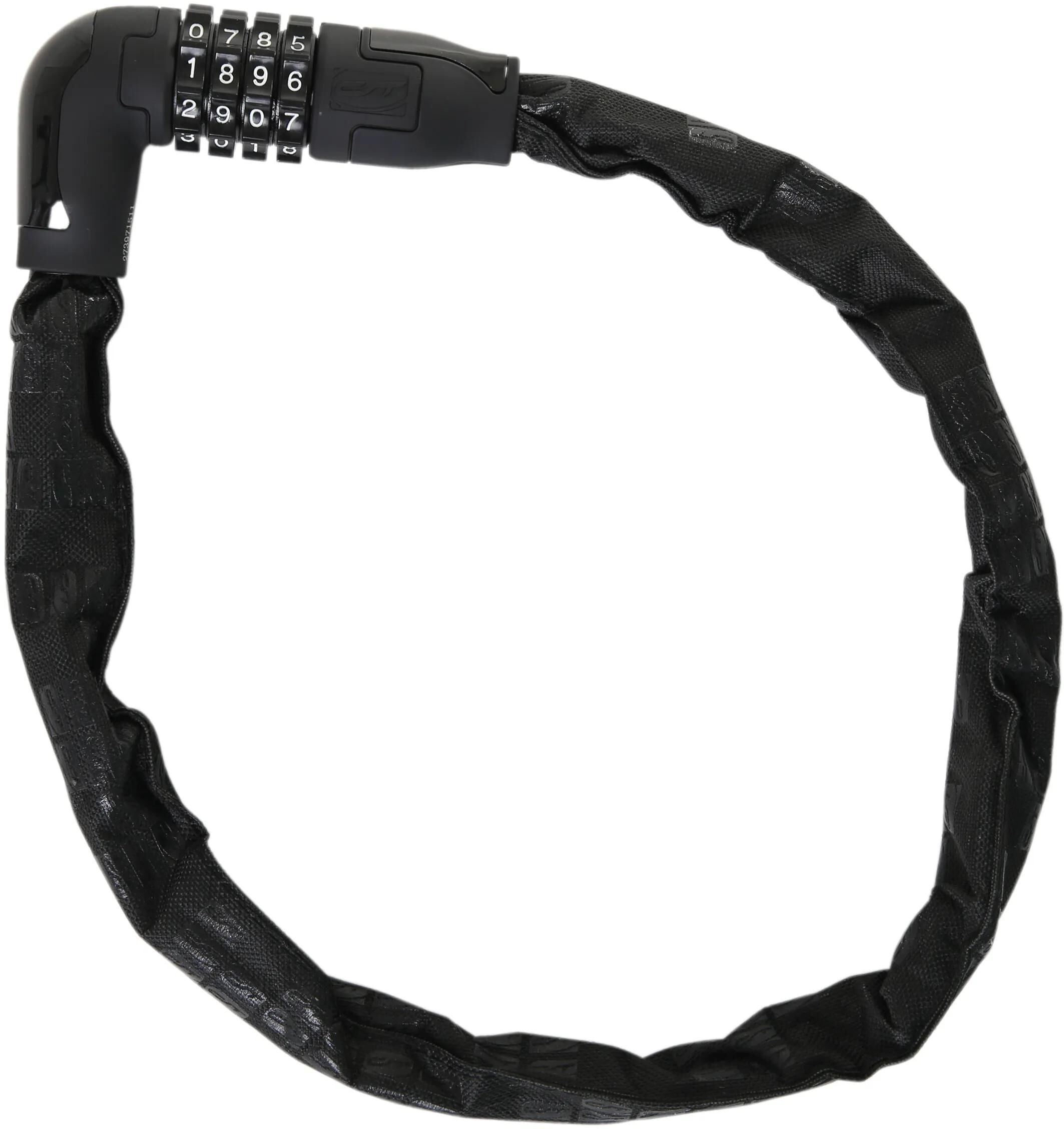Contec cijfer-kettingslot powerloc ct comb.cha.lock powerloc 6mm x 75cm black