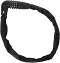 Contec zahlen-kettenschloss powerloc ct comb.cha.lock powerloc 6mm x 75cm black