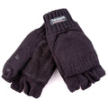 Handschoen mofflap antrazwart xl