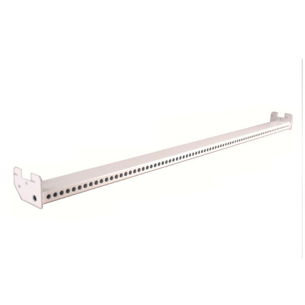 Wandstang draagbalk perfo 100cm breed