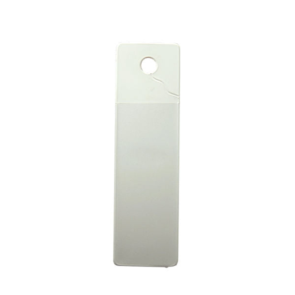 Scanning ophanglabel 110x32mm wit
